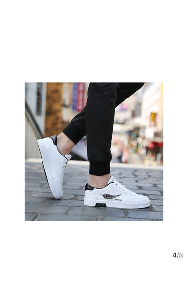 Baskets blanches élégantes