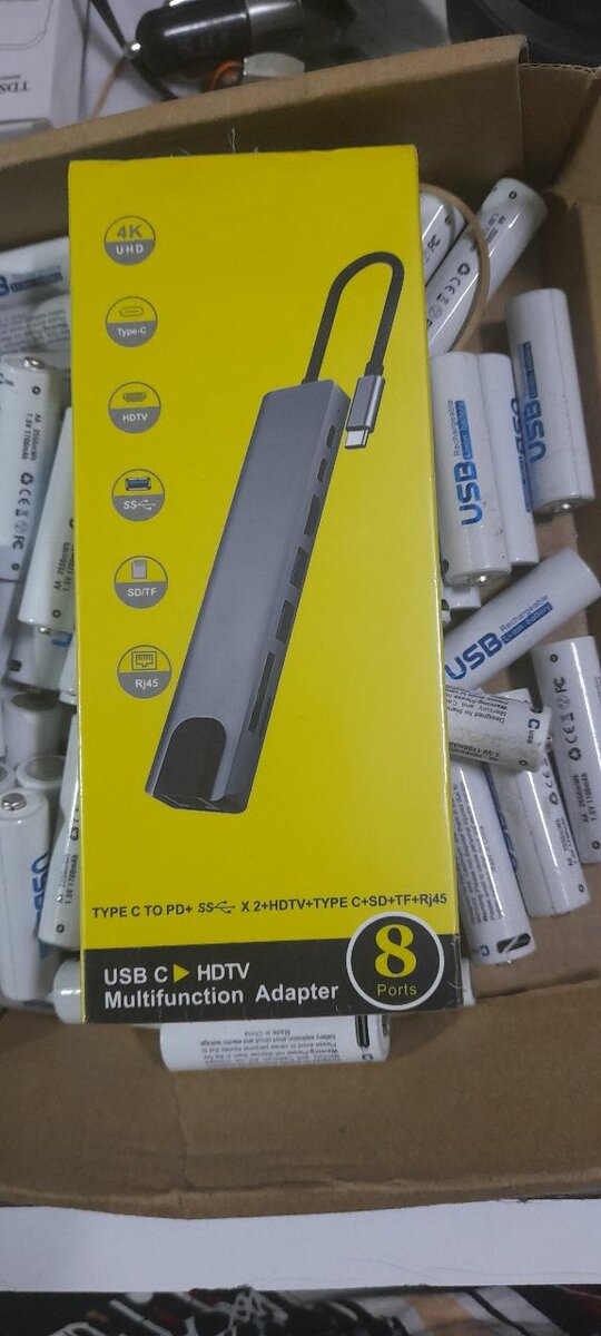 Adaptateur USB-C 8-en-1