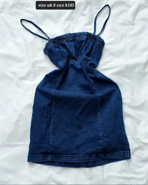denim dress