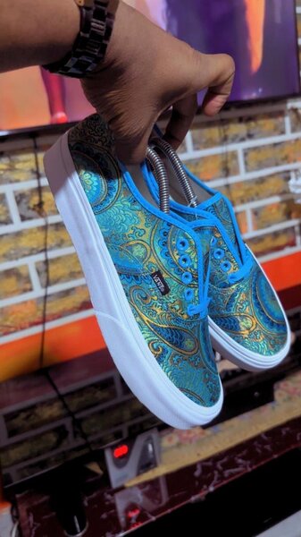 Baskets imprimées unisexes