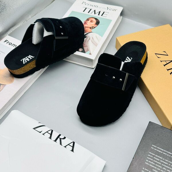 New Quality Zara Suede Half shoes available