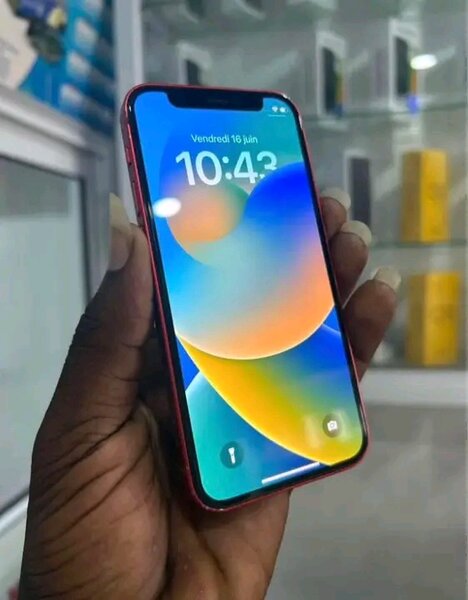 iPhone rouge élégant