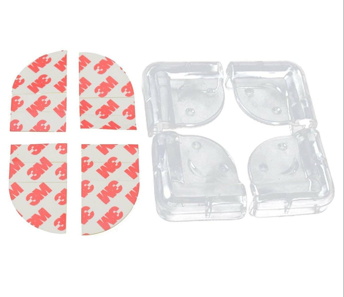 Patins adhésifs transparents pour meubles