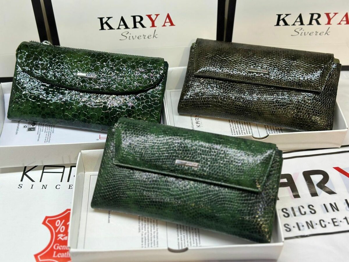 KARYA/ нат кожа/бесплатная доставка