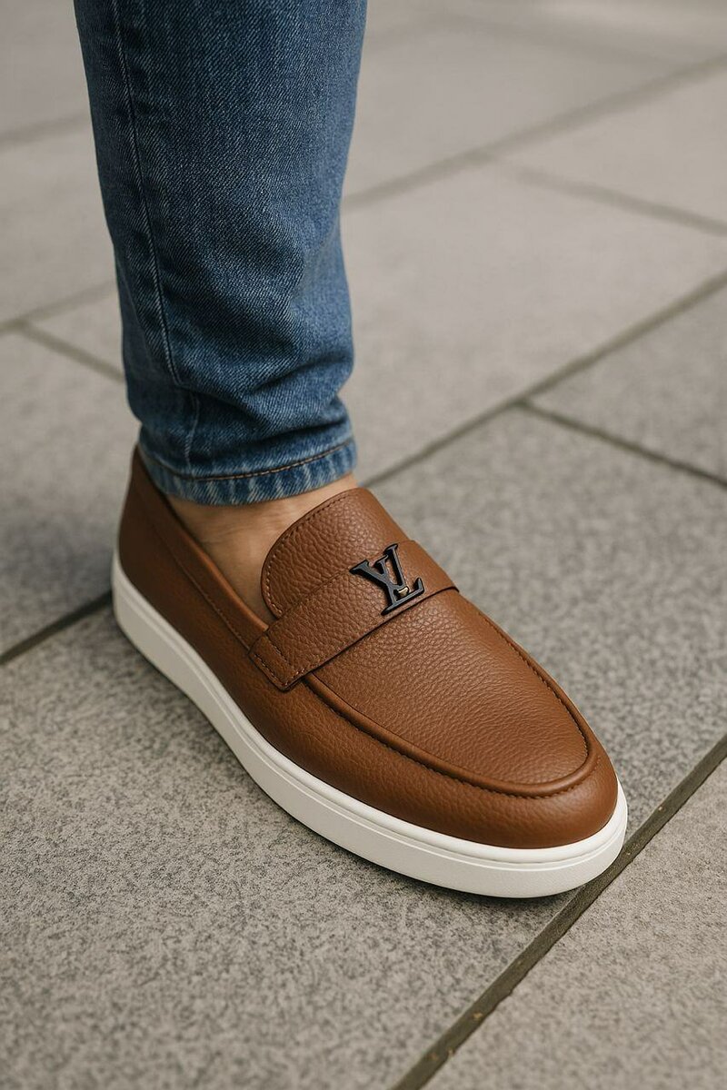 Chaussure en cuir pour hommes