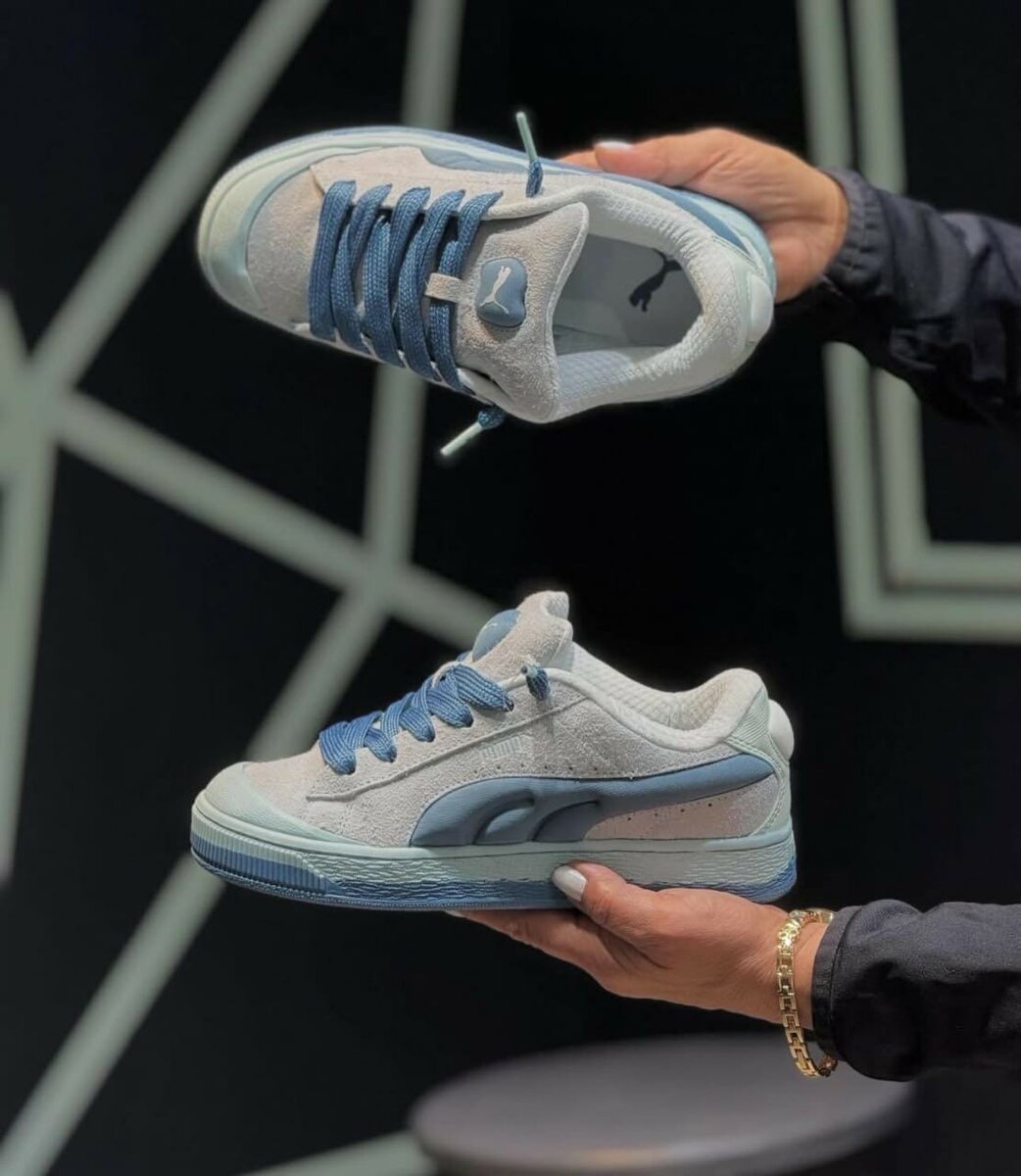 Baskets Puma Suede XL Bleu