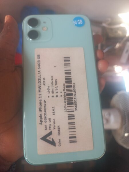 iPhone 11 64GB Vert Déverrouillé