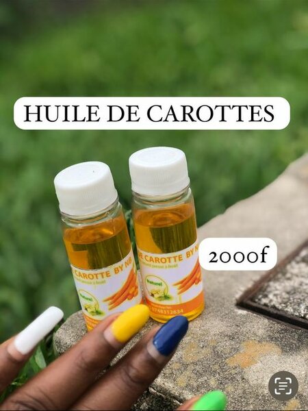  l'huile de carotte