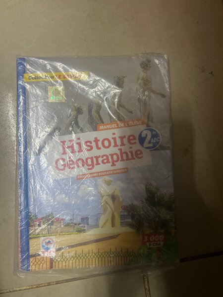 Livre Histoire-Géographie 2 ABC