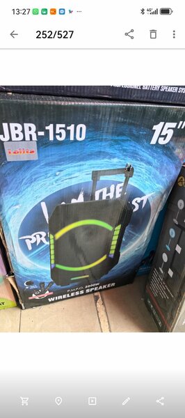 Enceinte Bluetooth Portable 15"