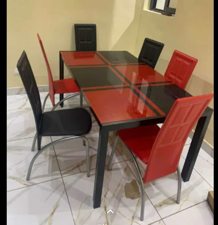 6 chaises DE table Manger Livre Sens Table