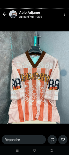 Maillot de football coloré