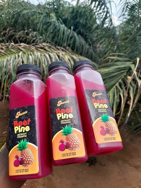 Beetroot & pineapple juice