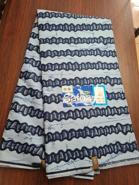 Safoa Indigo white fabrics