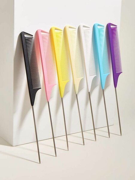 Peignes à queue en acier inoxydable