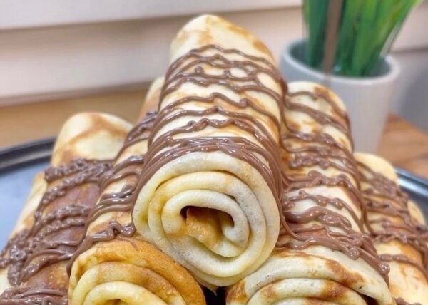 10Crêpes au Nutella délicieux