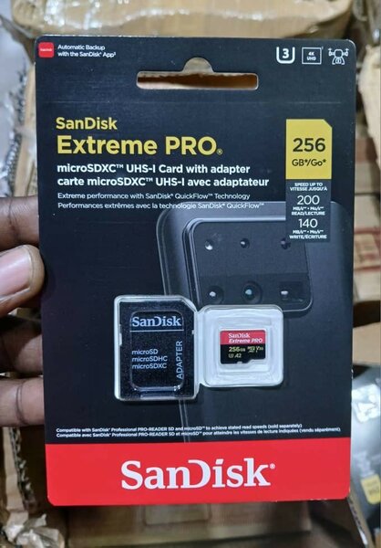 Carte microSDXC SanDisk 256 Go