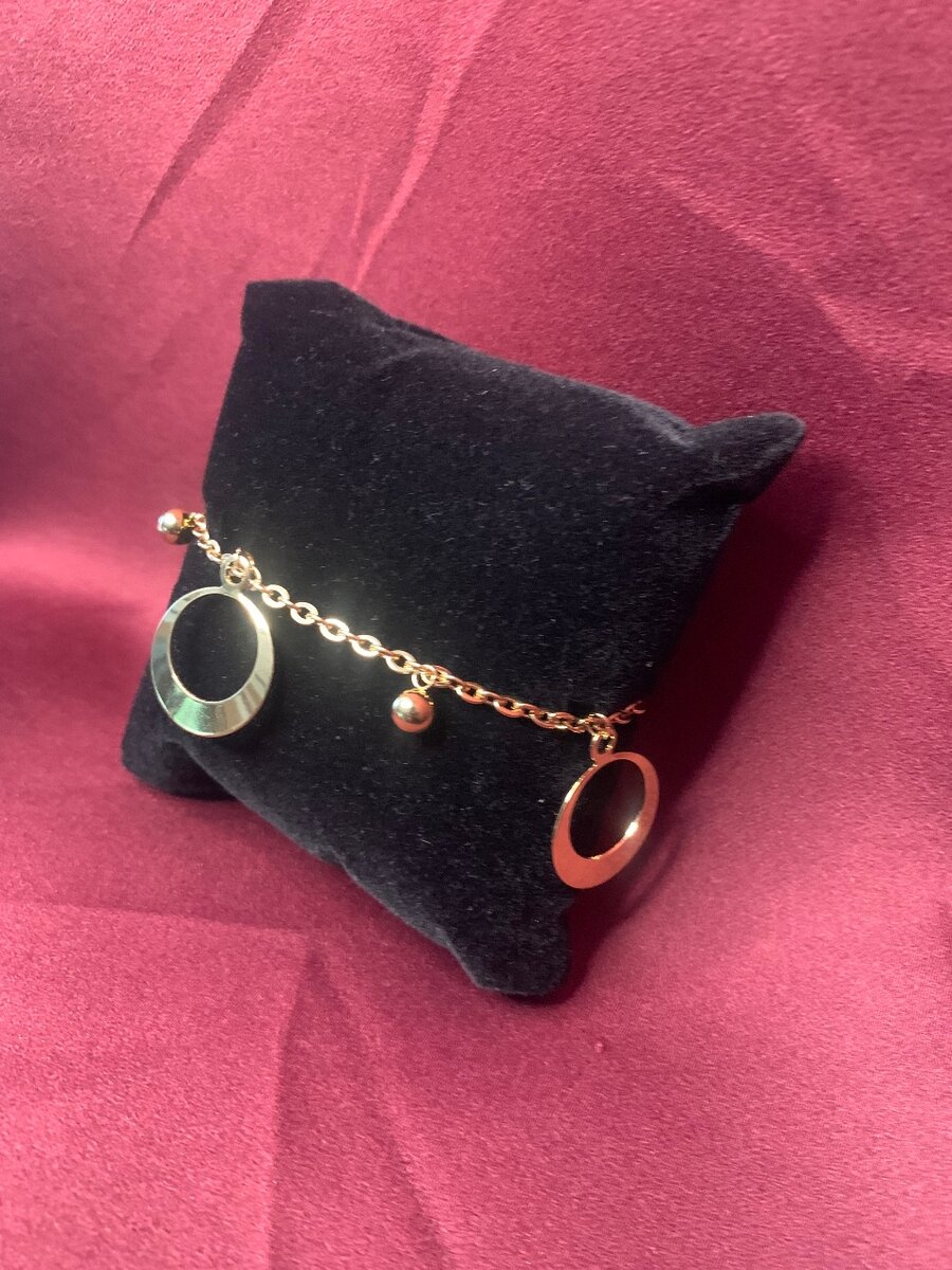 Bracelet élégant en or rose