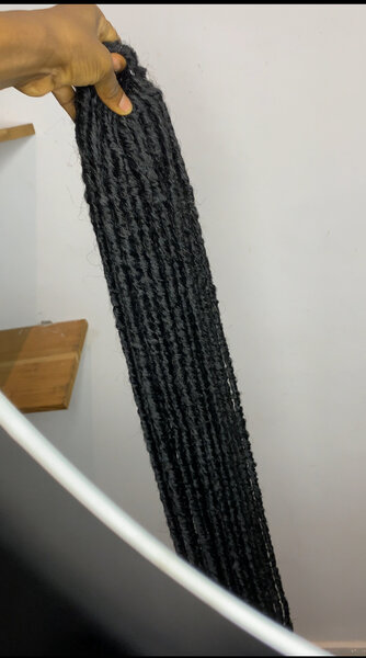 Extensions tressées longues