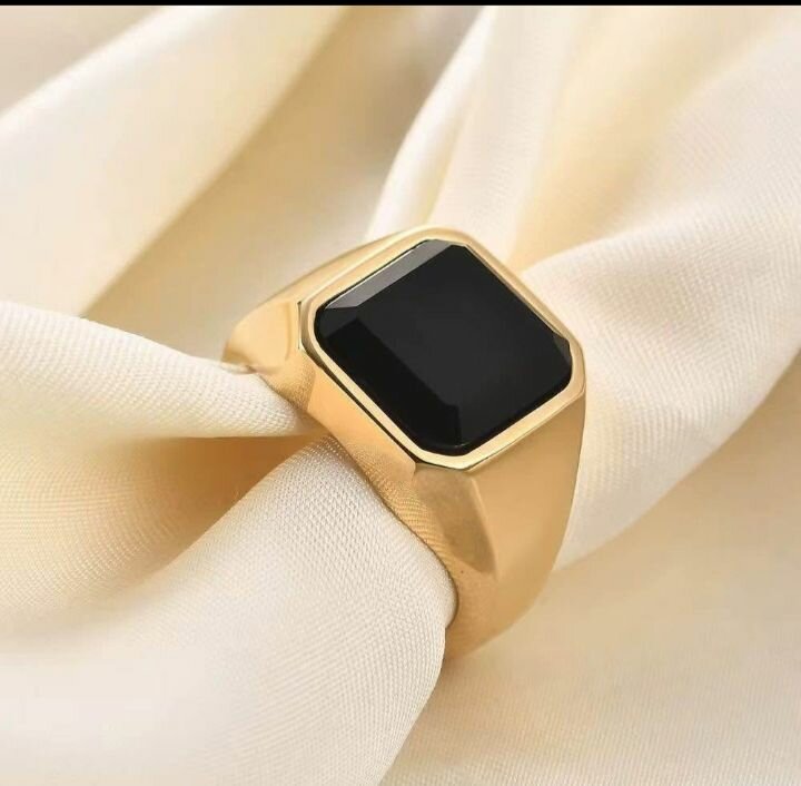 Bague homme en acier inoxydable