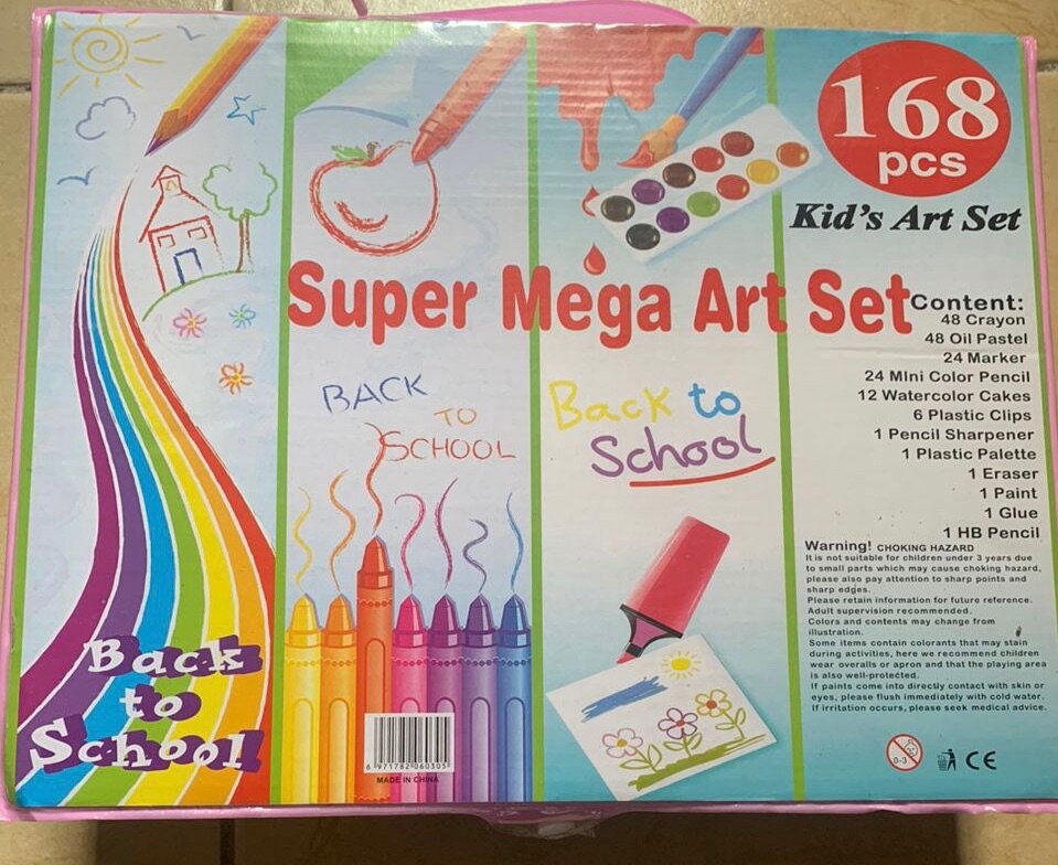 168pcs Color Set
