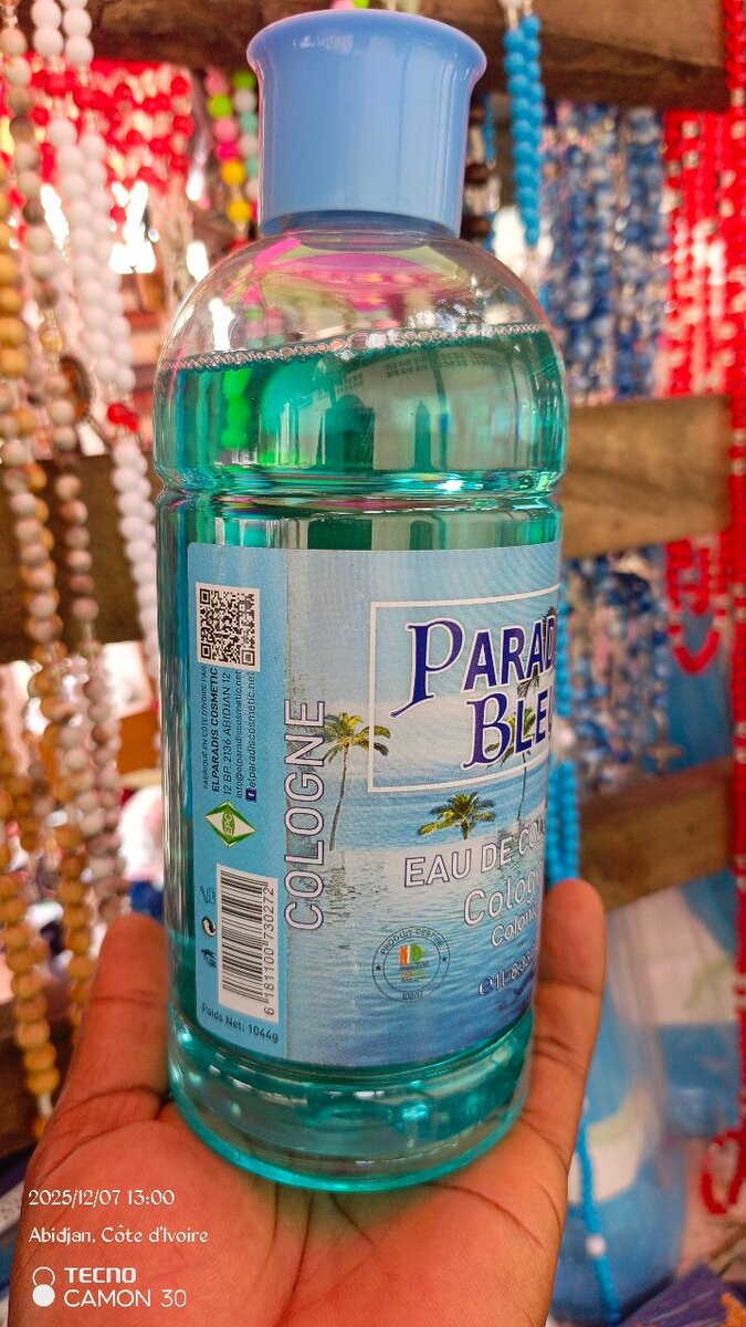 Eau de Cologne Paradis Bleu