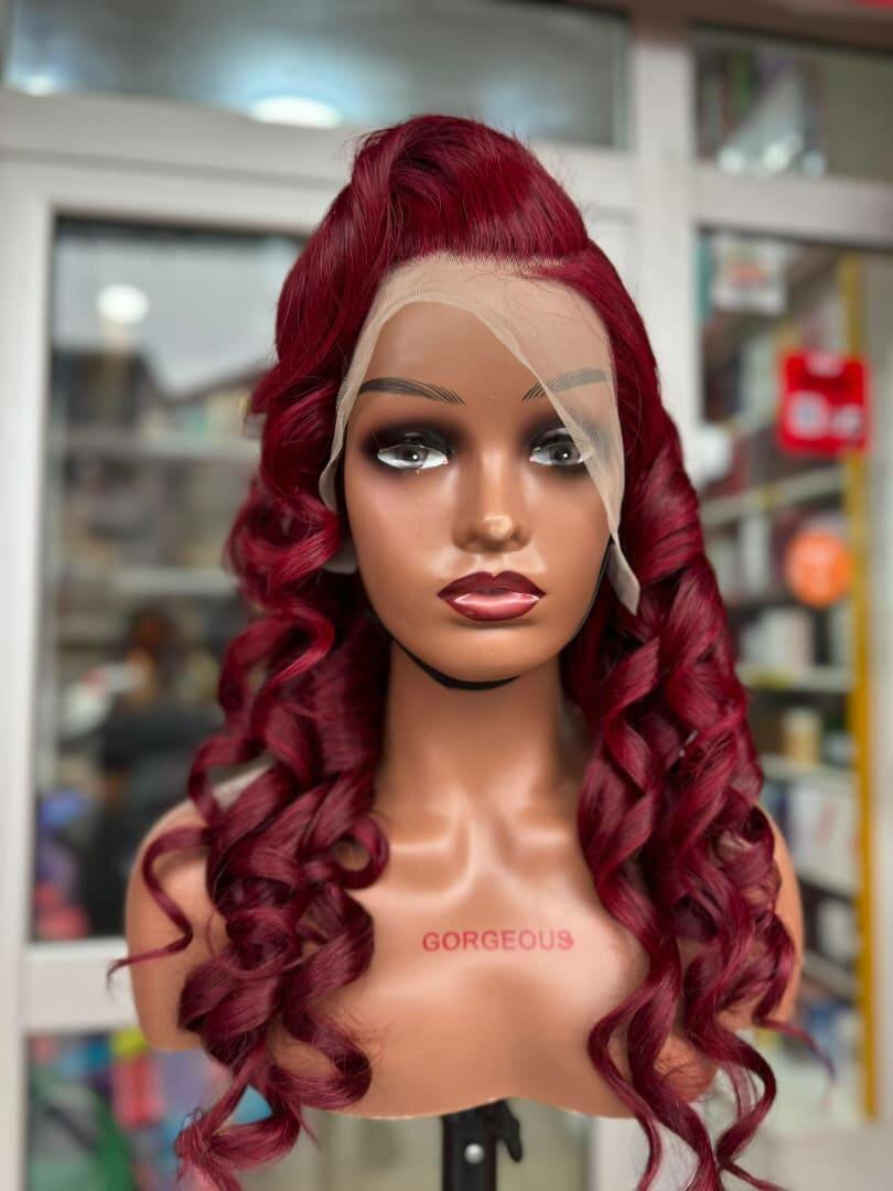 péruvienne humain lace frontal