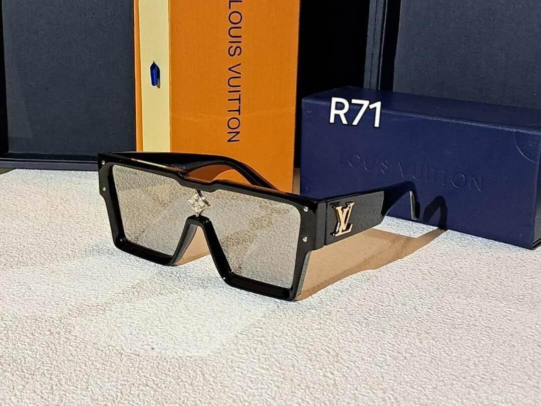 Lunettes de soleil carré luxe