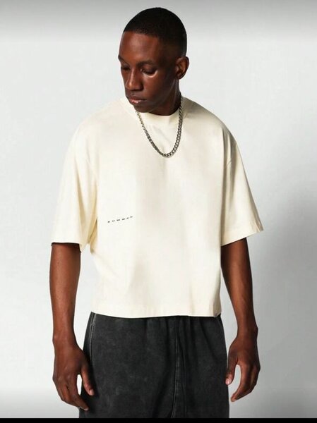 T-shirt avec imprimé, crop