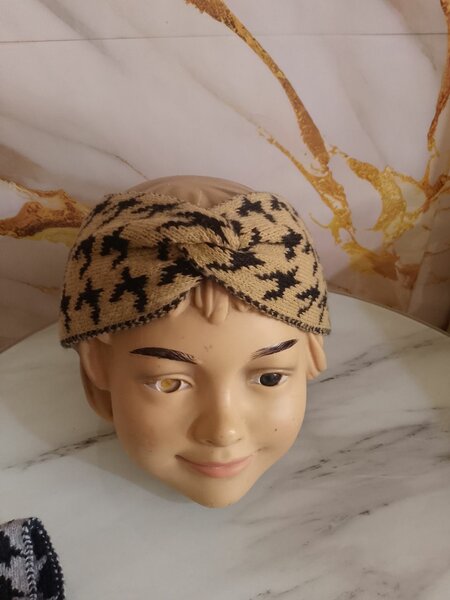 Bandeau tricoté élégant