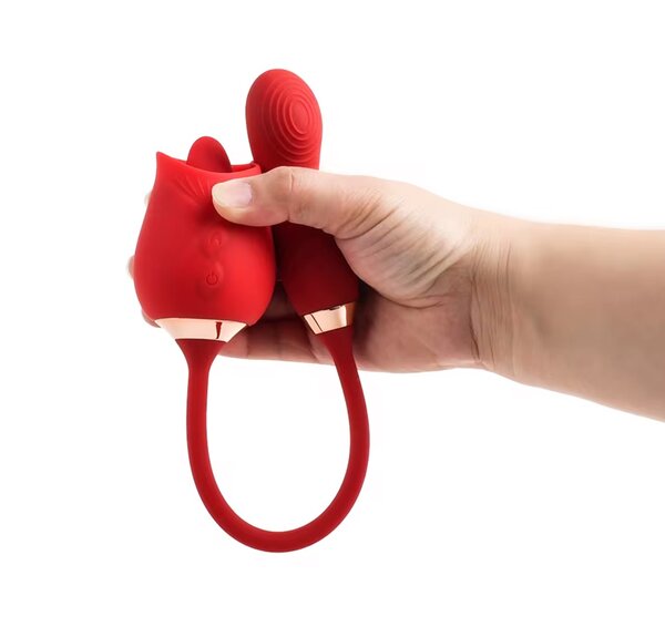 Stimulateur allongé vibrant