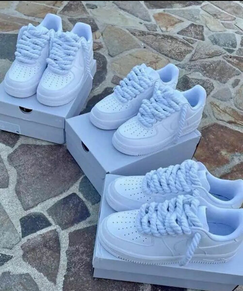 Sneakers blanches tendance