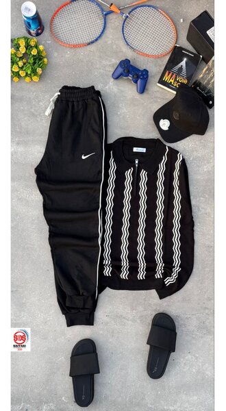 Ensemble Jogging Noir Homme