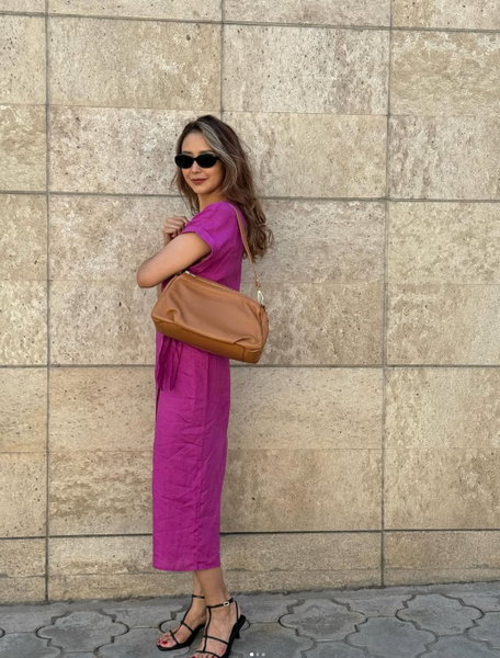 сумка коричневая