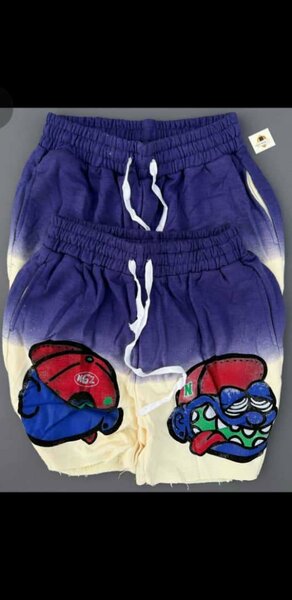 Shorts graphiques dégradés