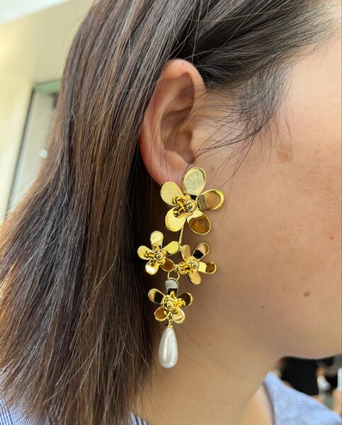 Italian Gold earrings