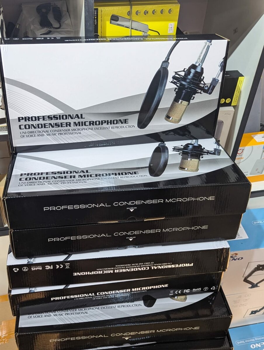 V8 legendary Vocal condenser microphone