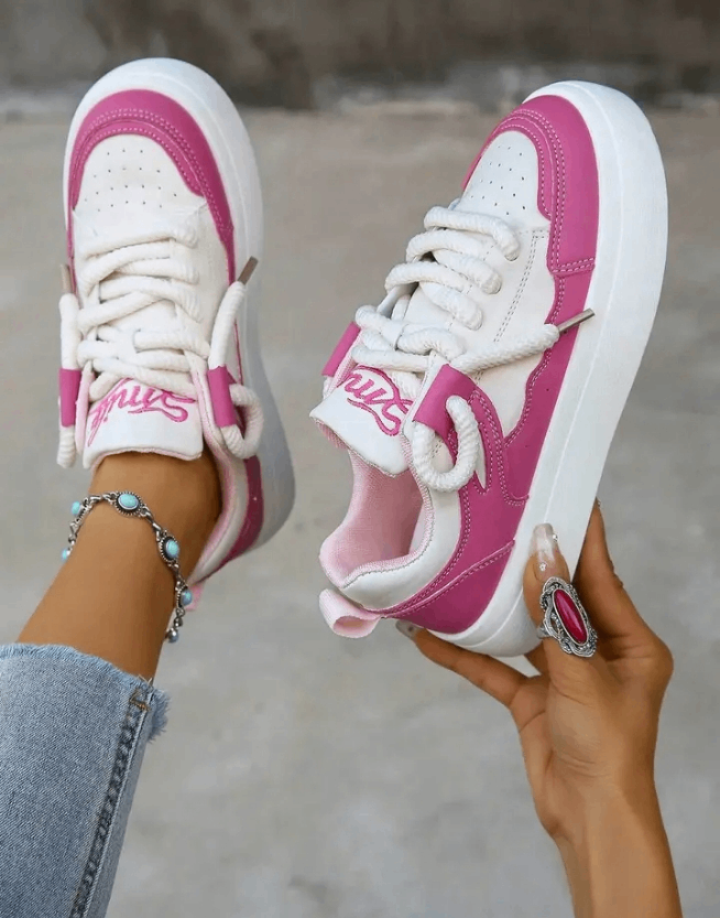 Baskets Mode Femme Confortables