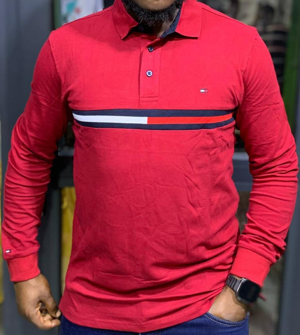 Polo à manches longues élégantes