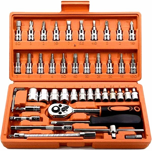 Boîte à outils 46 pièces