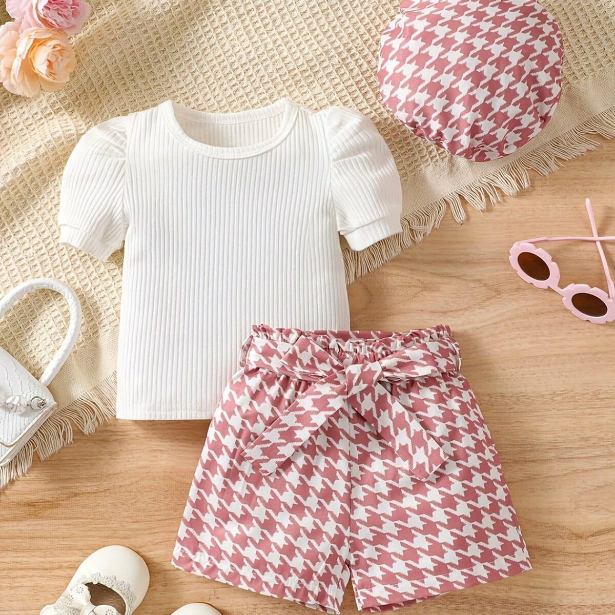 Shorts Enfant à Carreaux