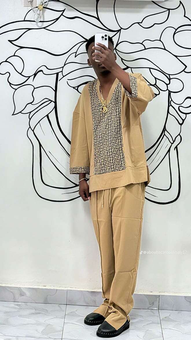 Ensemble homme africain pour hommes