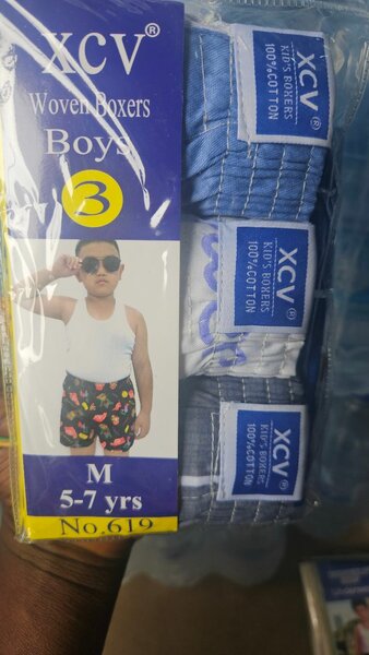 Lot de Boxers Garçon 5-7 Ans