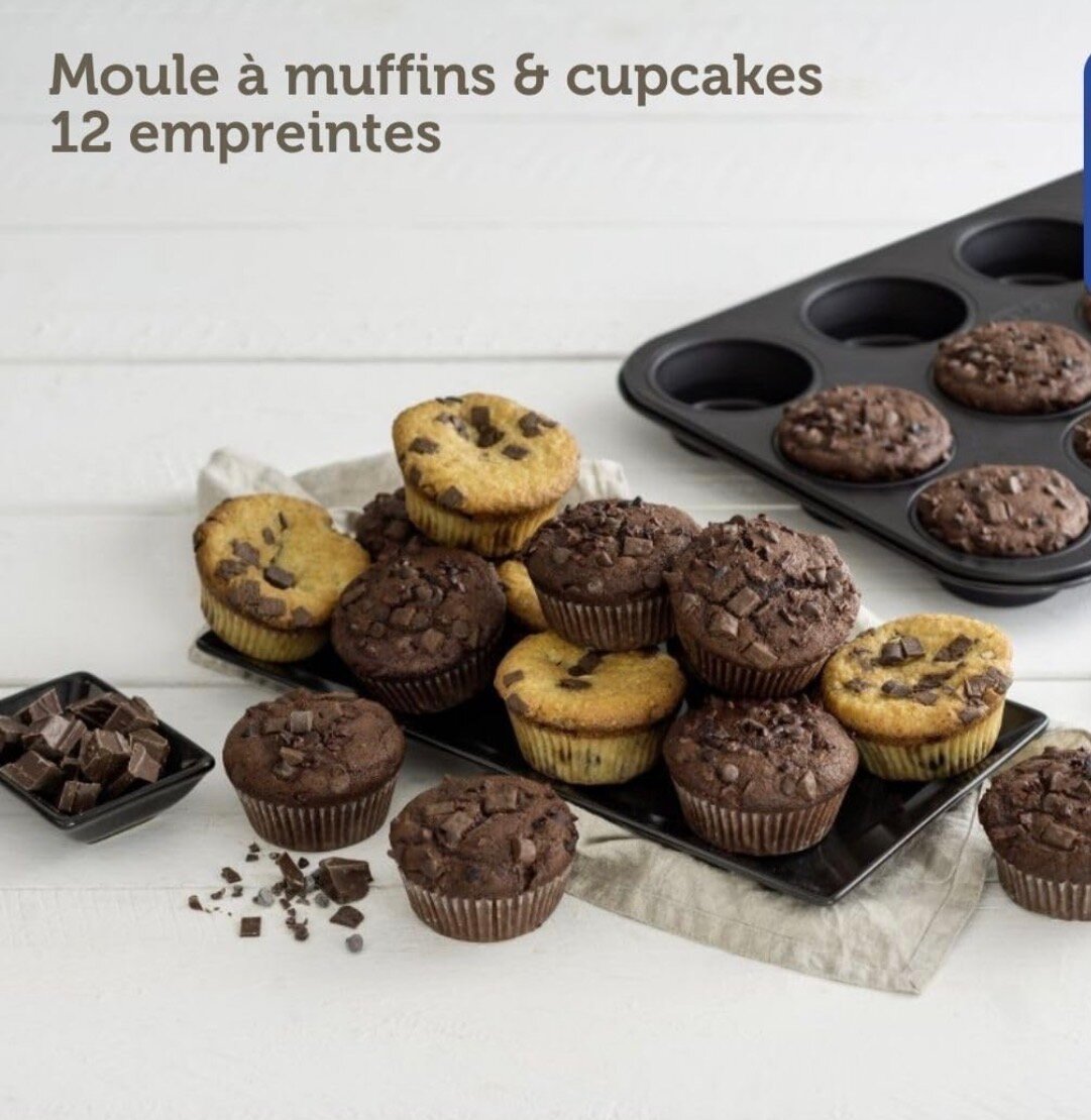 Moule à Muffins 12 Empreintes