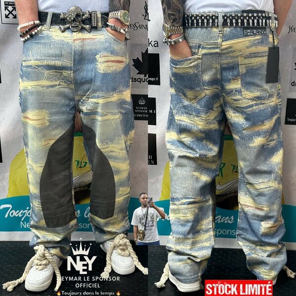 Jeans homme décontractés tendance