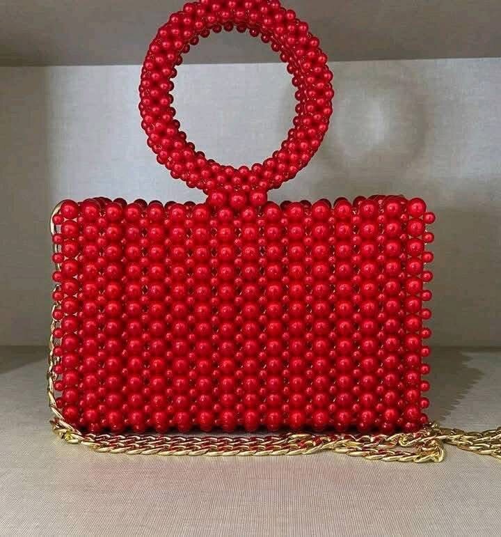 Sac en perles fait main