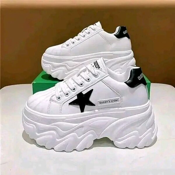 Baskets Chunky Blancs Femme