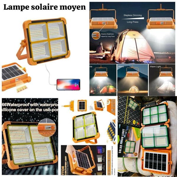 Lampe solaire portable