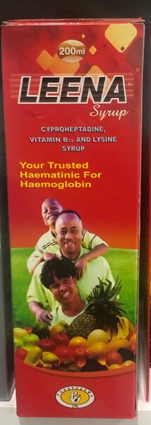 LEENA SYRUP 200ML APPETIZER