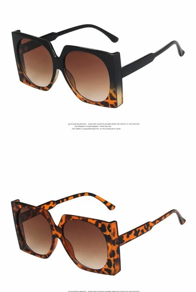 Lunettes de soleil carrées tendance